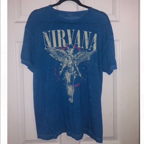 Vintage Nirvana Live Nation Shirt 